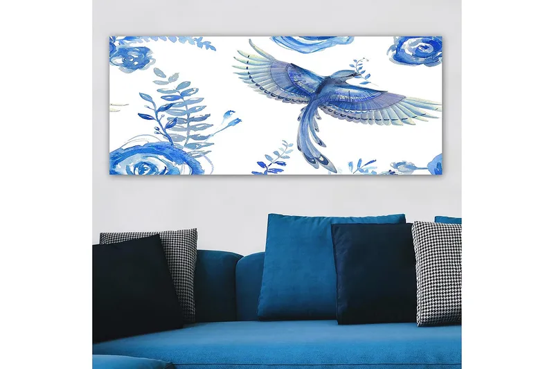 Canvasbillede YTY Abstract & Fractals Flerfarvet - 120x50 cm - Boligtilbehør - Billeder & kunst - Billeder på lærred