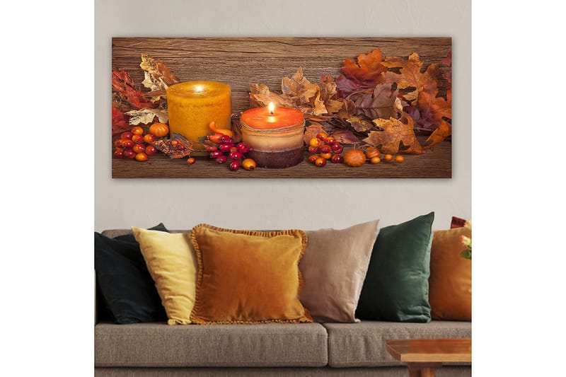 Canvasbillede YTY Abstract & Fractals Flerfarvet - 120x50 cm - Boligtilbehør - Billeder & kunst - Billeder på lærred