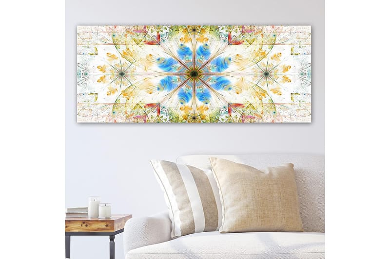 Canvasbillede YTY Abstract & Fractals Flerfarvet - 120x50 cm - Boligtilbehør - Billeder & kunst - Billeder på lærred