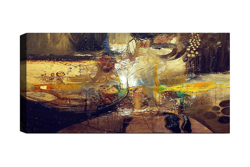 Canvasbillede YTY Abstract & Fractals Flerfarvet, 120x50 cm