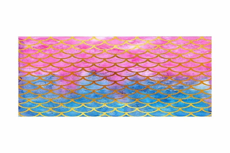 Canvasbillede YTY Abstract & Fractals Flerfarvet, 120x50 cm