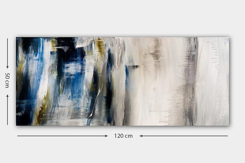 Canvasbillede YTY Abstract & Fractals Flerfarvet - 120x50 cm - Boligtilbehør - Billeder & kunst - Billeder på lærred