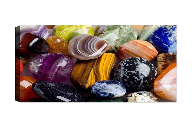 Canvasbillede YTY Abstract & Fractals Flerfarvet, 120x50 cm