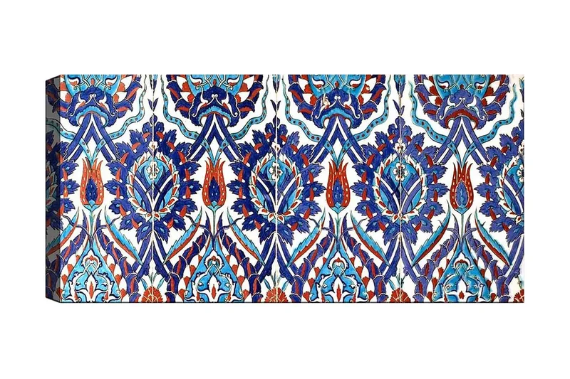 Canvasbillede YTY Abstract & Fractals Flerfarvet, 120x50 cm