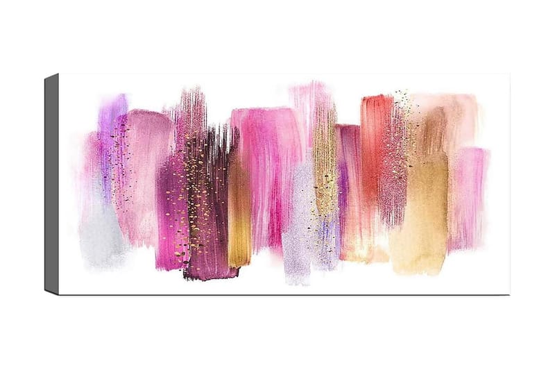 Canvasbillede YTY Abstract & Fractals Flerfarvet, 120x50 cm