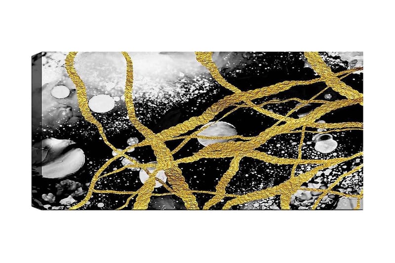 Canvasbillede YTY Abstract & Fractals Flerfarvet, 120x50 cm