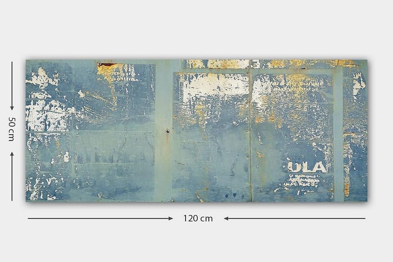 Canvasbillede YTY Abstract & Fractals Flerfarvet - 120x50 cm - Boligtilbehør - Billeder & kunst - Billeder på lærred