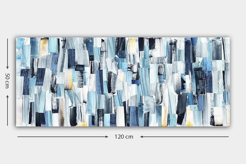 Canvasbillede YTY Abstract & Fractals Flerfarvet - 120x50 cm - Boligtilbehør - Billeder & kunst - Billeder på lærred