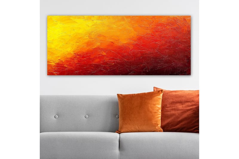 Canvasbillede YTY Abstract & Fractals Flerfarvet - 120x50 cm - Boligtilbehør - Billeder & kunst - Billeder på lærred