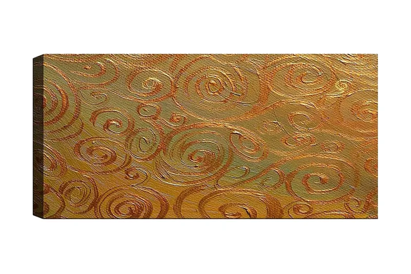 Canvasbillede YTY Abstract & Fractals Flerfarvet, 120x50 cm