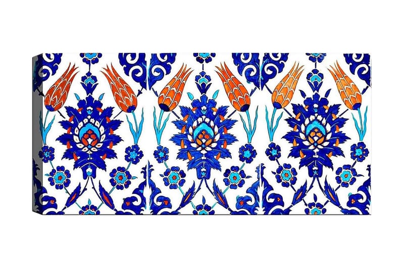 Canvasbillede YTY Abstract & Fractals Flerfarvet, 120x50 cm