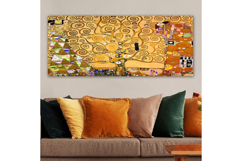 Canvasbillede YTY Abstract & Fractals Flerfarvet - 120x50 cm - Boligtilbehør - Billeder & kunst - Billeder på lærred