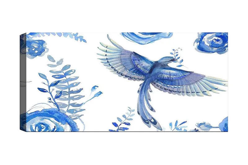 Canvasbillede YTY Abstract & Fractals Flerfarvet, 120x50 cm