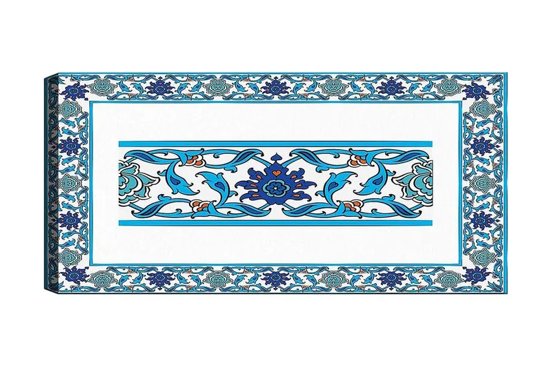 Canvasbillede YTY Abstract & Fractals Flerfarvet, 120x50 cm