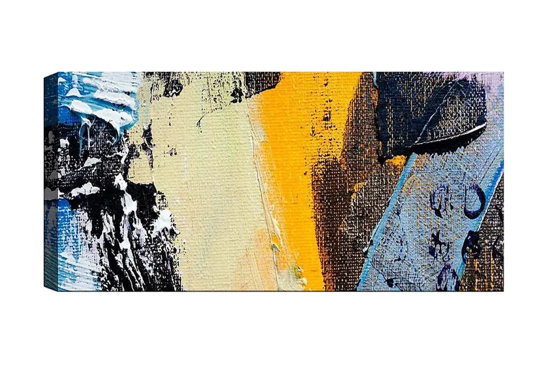 Canvasbillede YTY Abstract & Fractals Flerfarvet, 120x50 cm