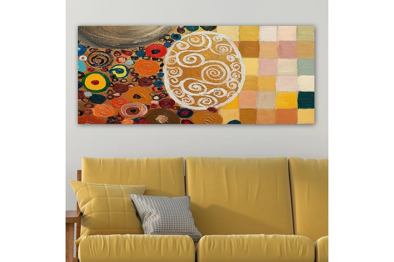 Canvasbillede YTY Abstract & Fractals Flerfarvet - 120x50 cm - Boligtilbehør - Billeder & kunst - Billeder på lærred