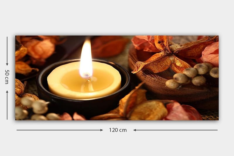 Canvasbillede YTY Abstract & Fractals Flerfarvet - 120x50 cm - Boligtilbehør - Billeder & kunst - Billeder på lærred