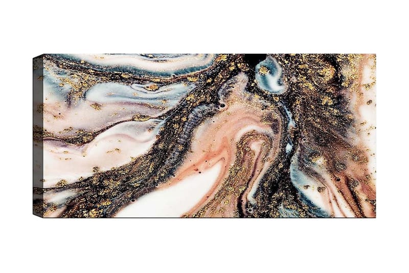 Canvasbillede YTY Abstract & Fractals Flerfarvet, 120x50 cm