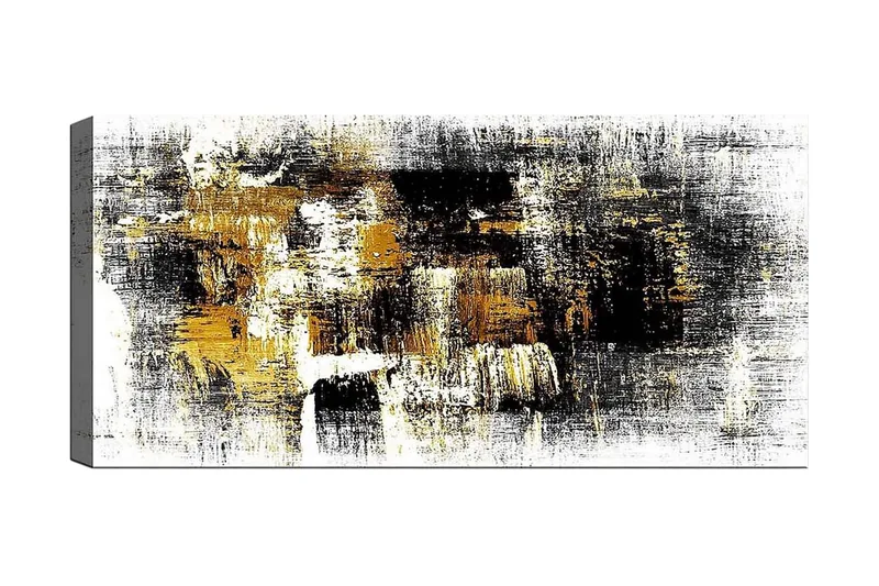 Canvasbillede YTY Abstract & Fractals Flerfarvet, 120x50 cm