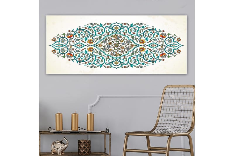 Canvasbillede YTY Abstract & Fractals Flerfarvet - 120x50 cm - Boligtilbehør - Billeder & kunst - Billeder på lærred