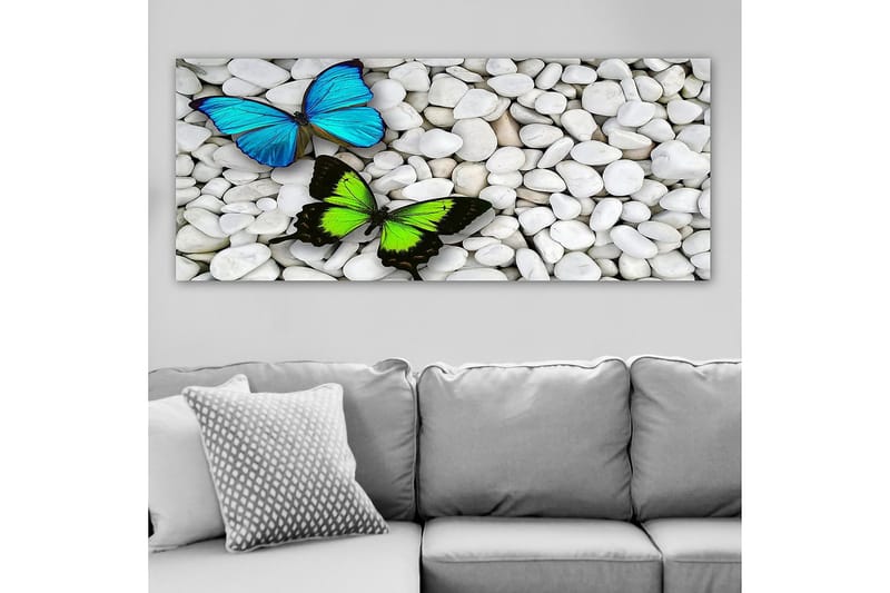 Canvasbillede YTY Animals Flerfarvet - 120x50 cm - Boligtilbehør - Billeder & kunst - Billeder på lærred