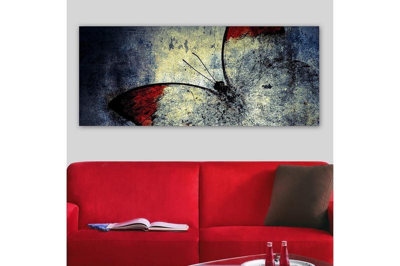 Canvasbillede YTY Animals Flerfarvet - 120x50 cm - Boligtilbehør - Billeder & kunst - Billeder på lærred