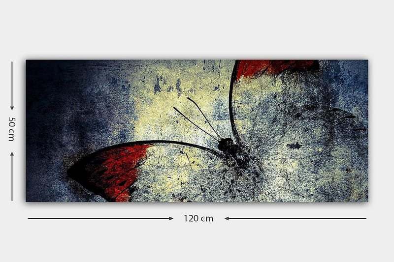 Canvasbillede YTY Animals Flerfarvet - 120x50 cm - Boligtilbehør - Billeder & kunst - Billeder på lærred