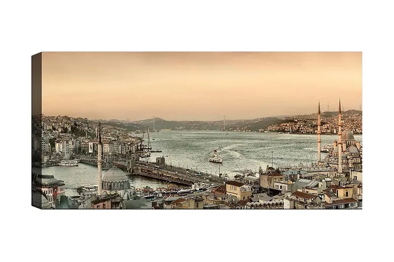 Canvasbillede YTY Buildings & Cityscapes Flerfarvet, 120x50 cm