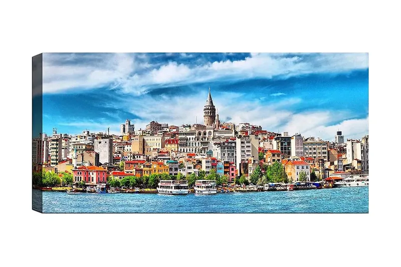 Canvasbillede YTY Buildings & Cityscapes Flerfarvet, 120x50 cm