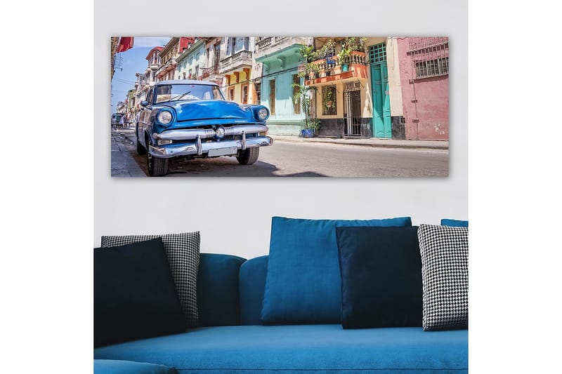 Canvasbillede YTY Buildings & Cityscapes Flerfarvet - 120x50 cm - Boligtilbehør - Billeder & kunst - Billeder på lærred