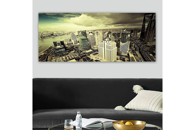 Canvasbillede YTY Buildings & Cityscapes Flerfarvet - 120x50 cm - Boligtilbehør - Billeder & kunst - Billeder på lærred