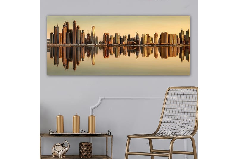 Canvasbillede YTY Buildings & Cityscapes Flerfarvet - 120x50 cm - Boligtilbehør - Billeder & kunst - Billeder på lærred