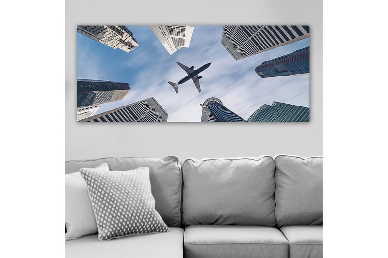 Canvasbillede YTY Buildings & Cityscapes Flerfarvet - 120x50 cm - Boligtilbehør - Billeder & kunst - Billeder på lærred
