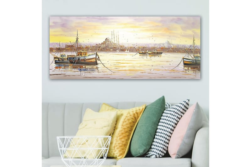 Canvasbillede YTY Buildings & Cityscapes Flerfarvet - 120x50 cm - Boligtilbehør - Billeder & kunst - Billeder på lærred