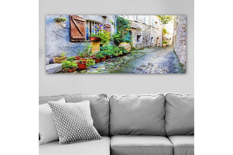 Canvasbillede YTY Buildings & Cityscapes Flerfarvet - 120x50 cm - Boligtilbehør - Billeder & kunst - Billeder på lærred