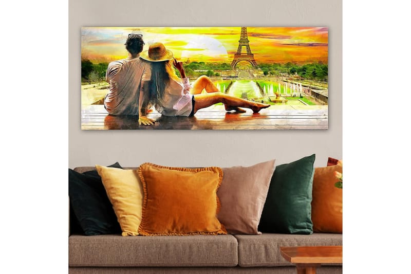 Canvasbillede YTY Buildings & Cityscapes Flerfarvet - 120x50 cm - Boligtilbehør - Billeder & kunst - Billeder på lærred