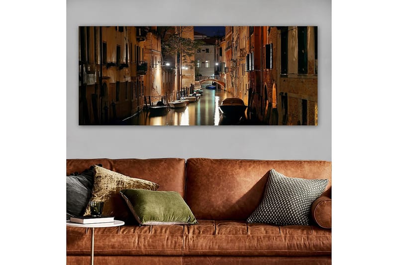 Canvasbillede YTY Buildings & Cityscapes Flerfarvet - 120x50 cm - Boligtilbehør - Billeder & kunst - Billeder på lærred