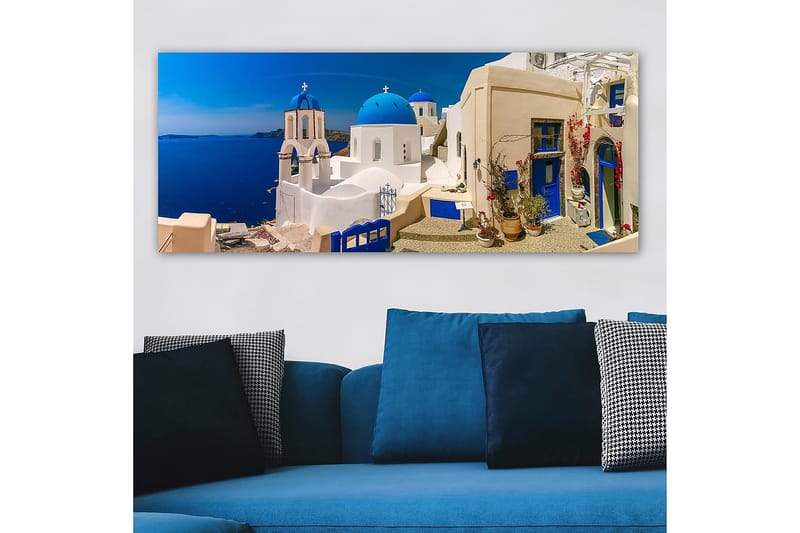 Canvasbillede YTY Buildings & Cityscapes Flerfarvet - 120x50 cm - Boligtilbehør - Billeder & kunst - Billeder på lærred
