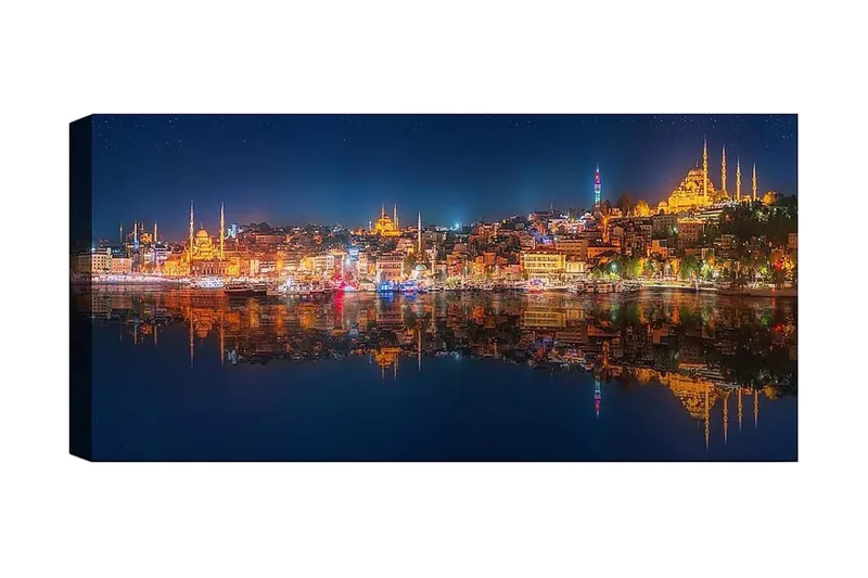 Canvasbillede YTY Buildings & Cityscapes Flerfarvet, 120x50 cm