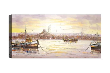 Canvasbillede YTY Buildings & Cityscapes Flerfarvet - 120x50 cm - Boligtilbehør - Billeder & kunst - Billeder på lærred