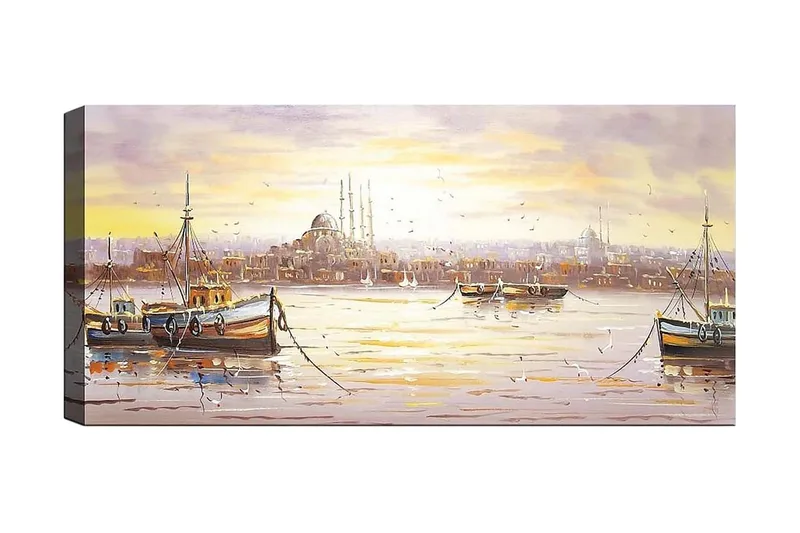 Canvasbillede YTY Buildings & Cityscapes Flerfarvet, 120x50 cm