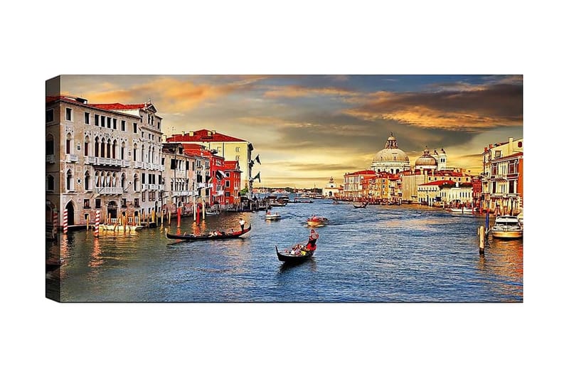 Canvasbillede YTY Buildings & Cityscapes Flerfarvet, 120x50 cm