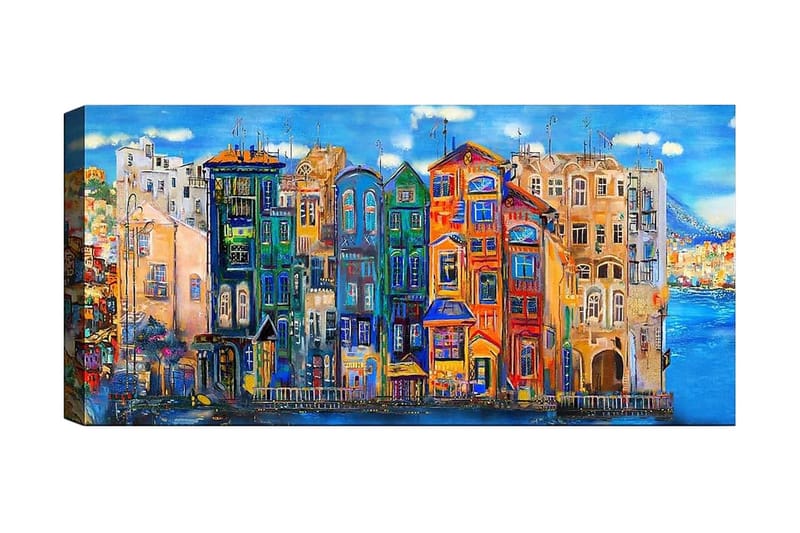 Canvasbillede YTY Buildings & Cityscapes Flerfarvet, 120x50 cm