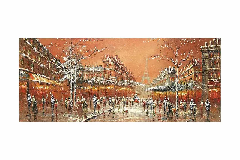 Canvasbillede YTY Buildings & Cityscapes Flerfarvet, 120x50 cm