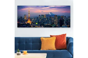 Canvasbillede YTY Buildings & Cityscapes Flerfarvet - 120x50 cm - Boligtilbehør - Billeder & kunst - Billeder på lærred
