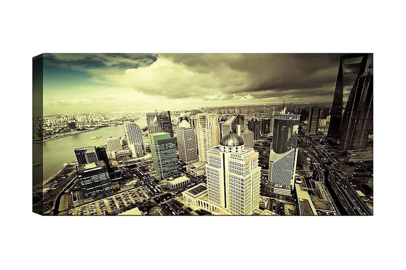 Canvasbillede YTY Buildings & Cityscapes Flerfarvet, 120x50 cm