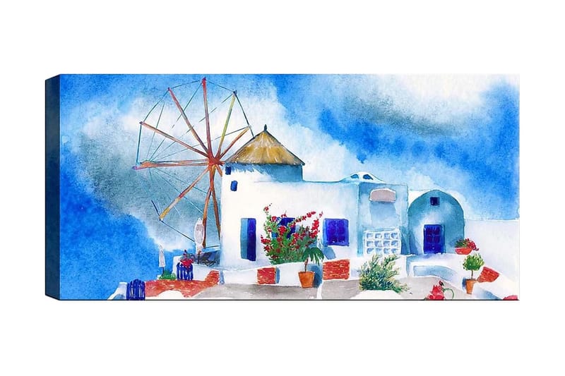 Canvasbillede YTY Buildings & Cityscapes Flerfarvet, 120x50 cm