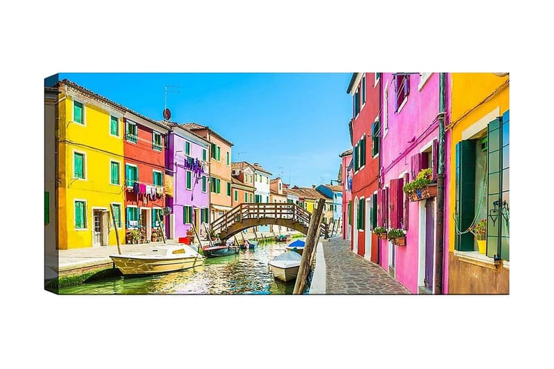 Canvasbillede YTY Buildings & Cityscapes Flerfarvet, 120x50 cm