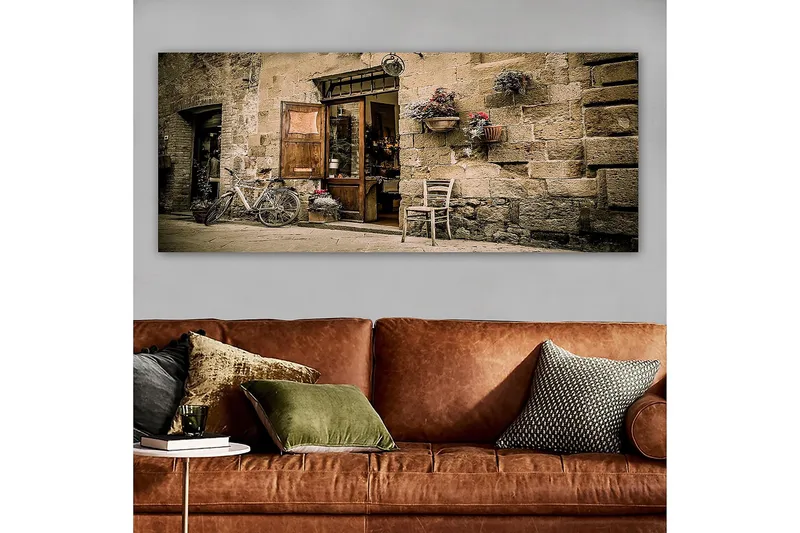 Canvasbillede YTY Buildings & Cityscapes Flerfarvet - 120x50 cm - Boligtilbehør - Billeder & kunst - Billeder på lærred