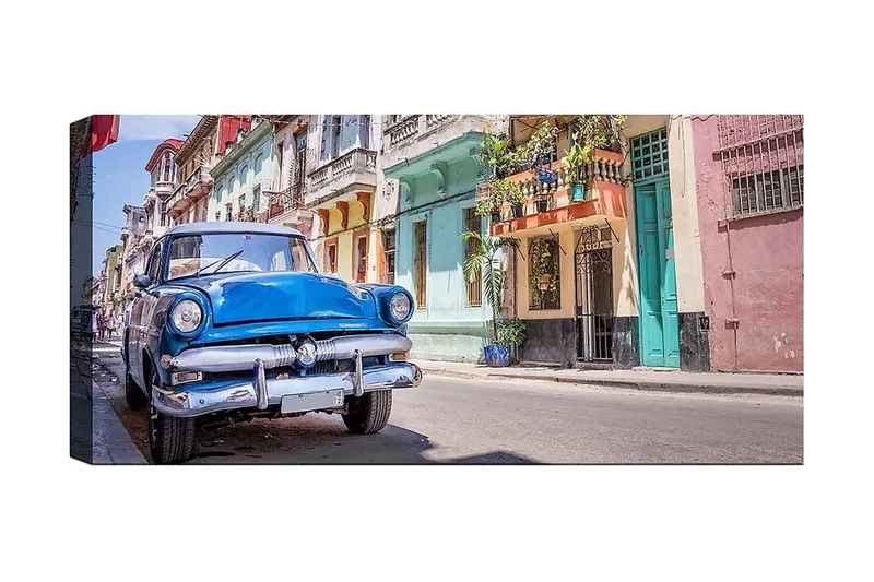 Canvasbillede YTY Buildings & Cityscapes Flerfarvet, 120x50 cm